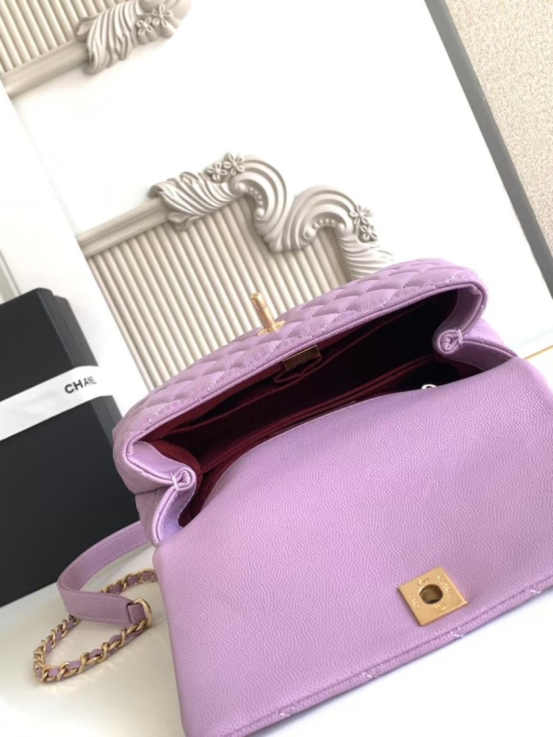 Ch**el top handle bags